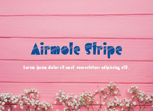 Airmole Stripe example
