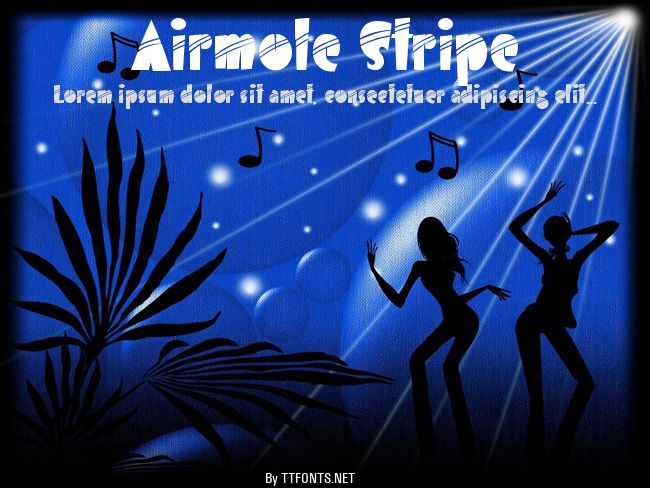Airmole Stripe example