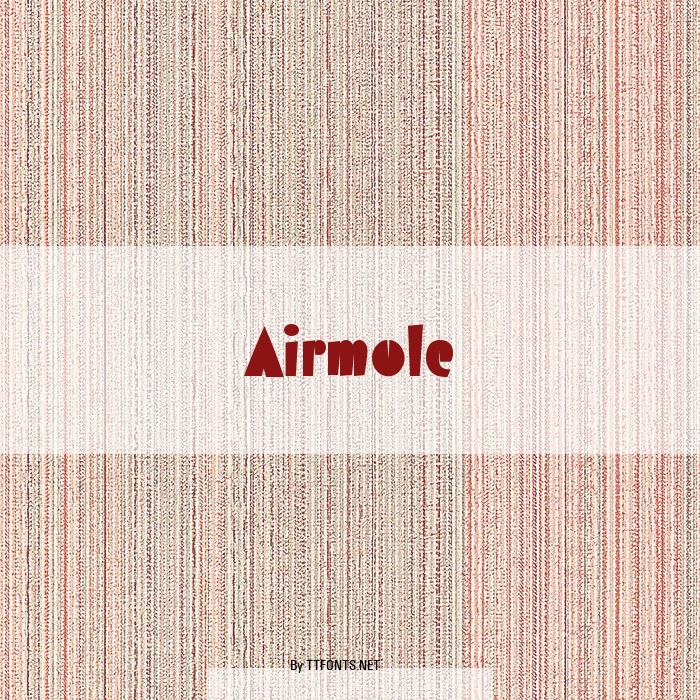 Airmole example