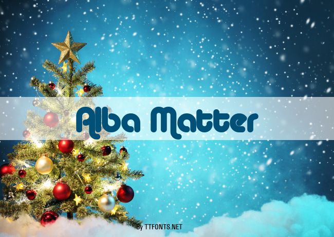 Alba Matter example