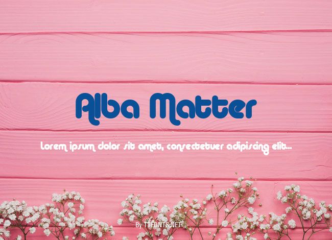 Alba Matter example