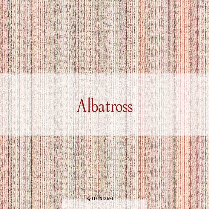Albatross example