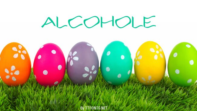 Alcohole example
