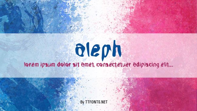 Aleph example
