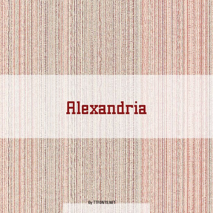 Alexandria example