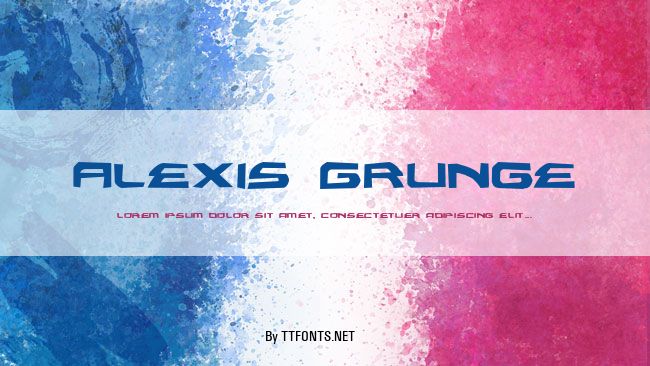 Alexis Grunge example