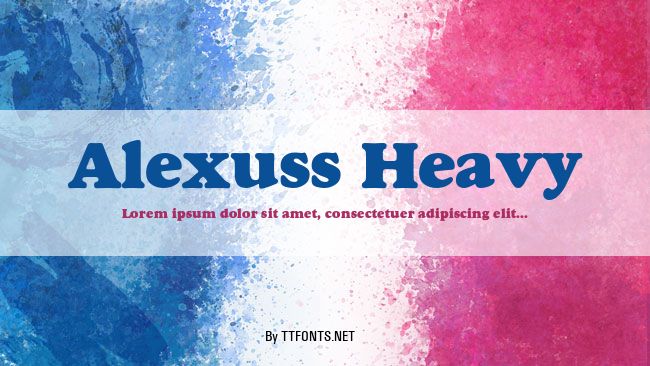 Alexuss Heavy example