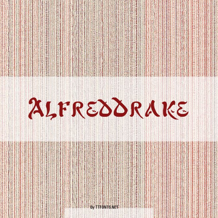 AlfredDrake example