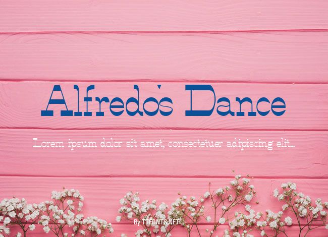Alfredo's Dance example