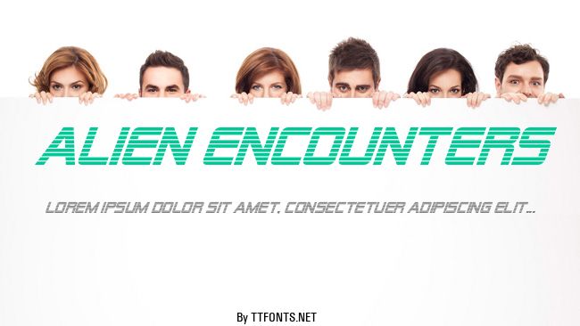 Alien Encounters example
