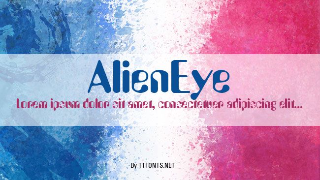 AlienEye example