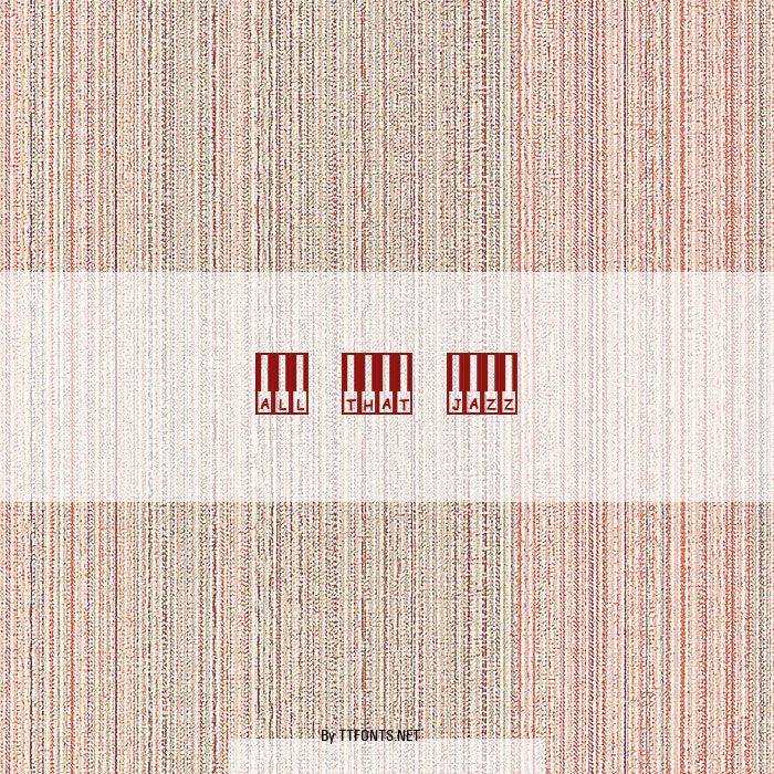 All That Jazz example