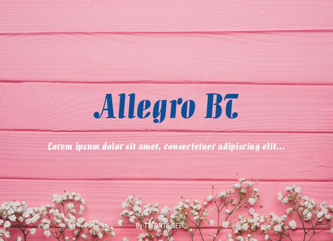 Allegro BT example