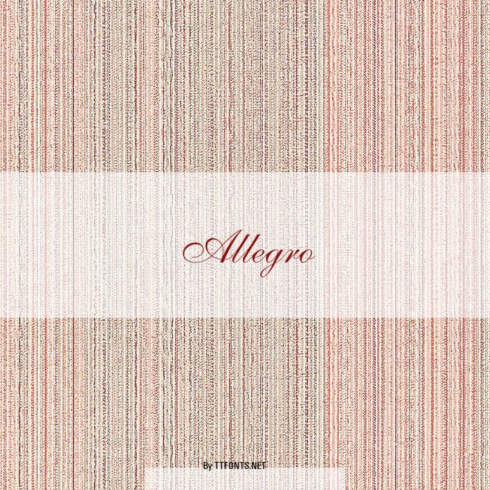 Allegro example