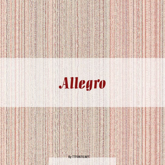 Allegro example