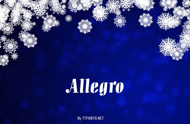 Allegro example