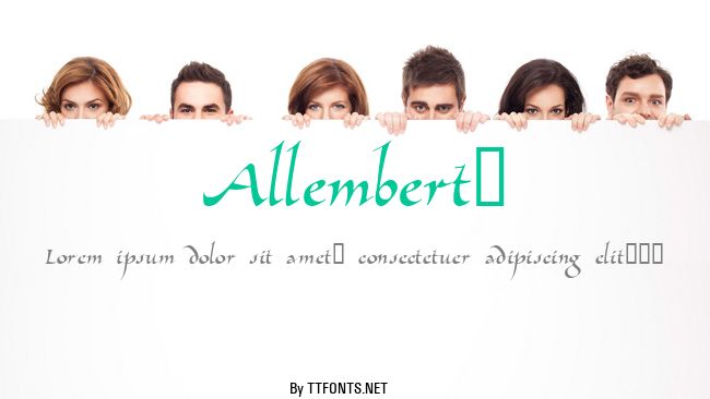 Allembert! example