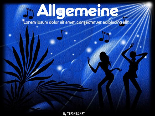 Allgemeine example
