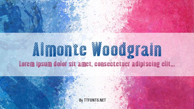 Almonte Woodgrain example