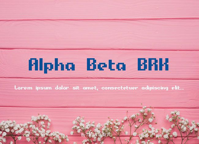Alpha Beta BRK example