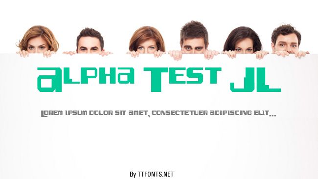 Alpha Test JL example