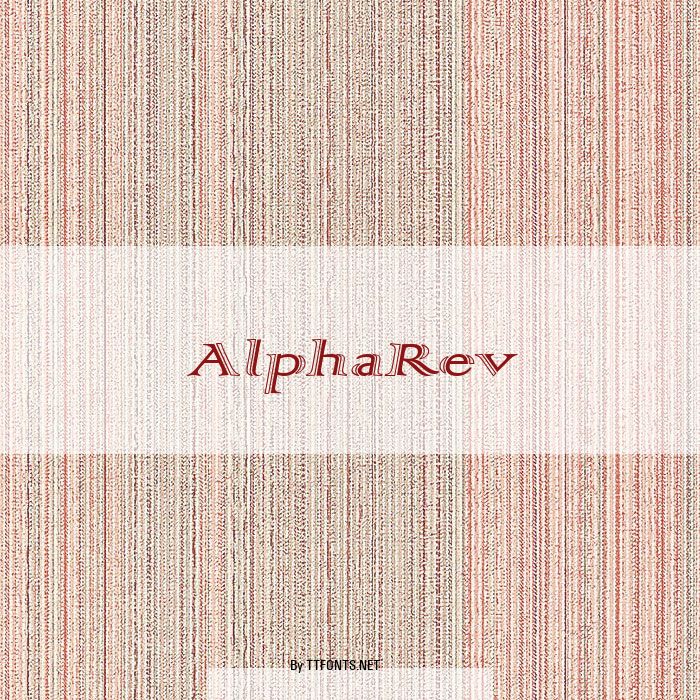 AlphaRev example