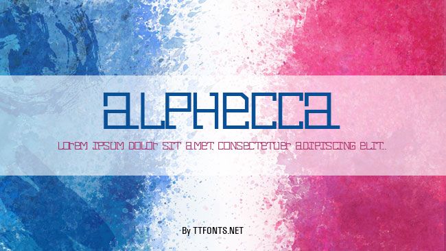Alphecca example