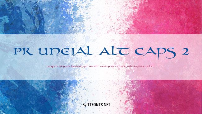 PR Uncial Alt Caps 2 example