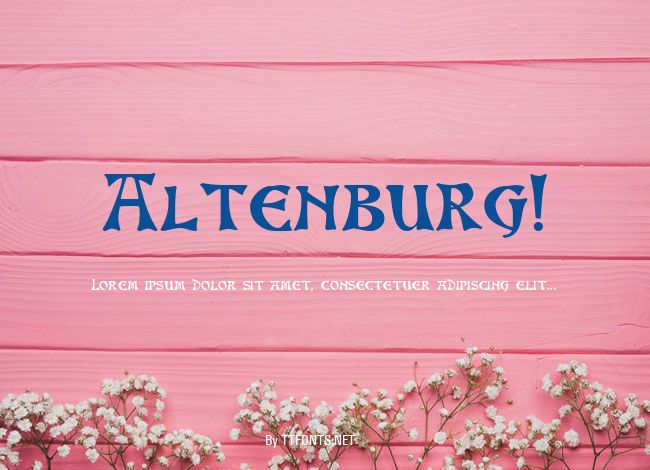Altenburg! example