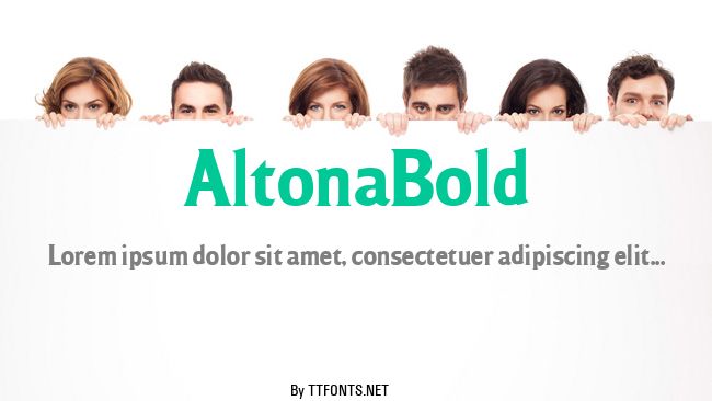 AltonaBold example