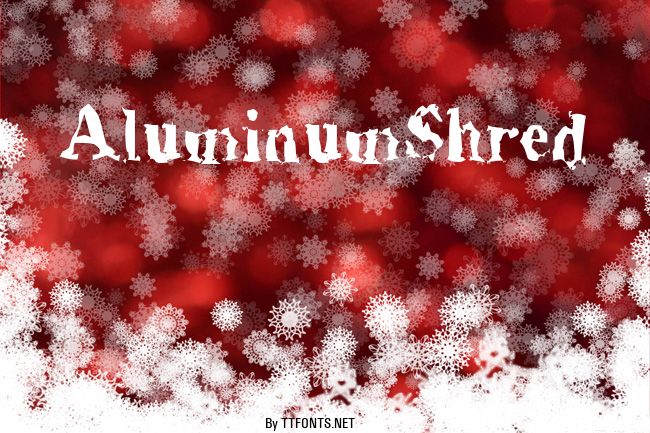 AluminumShred example
