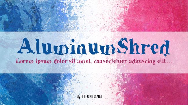 AluminumShred example