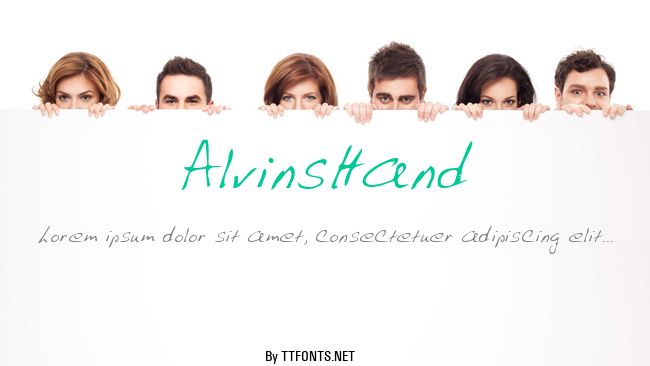 AlvinsHand example