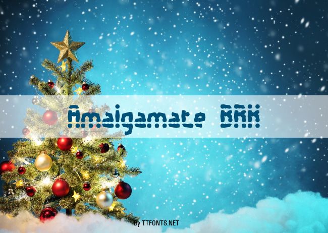 Amalgamate BRK example