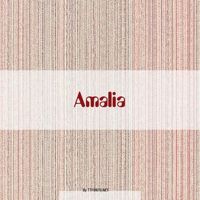 Amalia example
