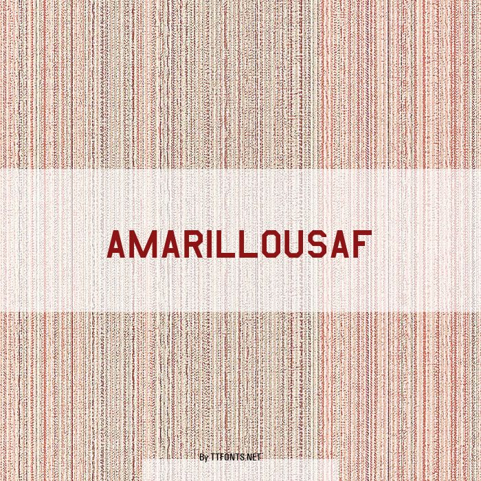 AmarilloUSAF example