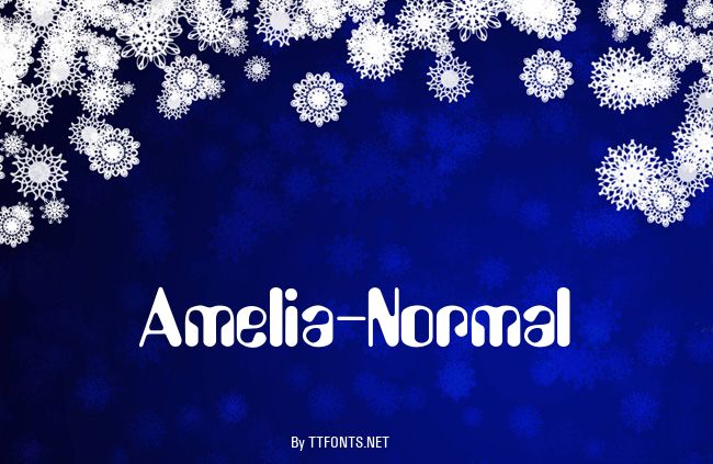 Amelia-Normal example