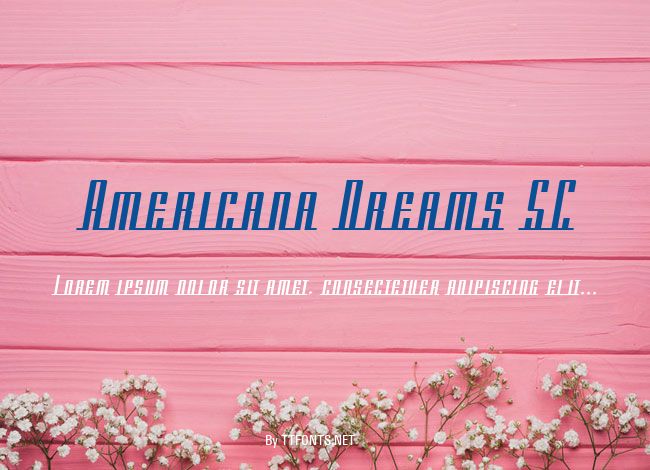 Americana Dreams SC example