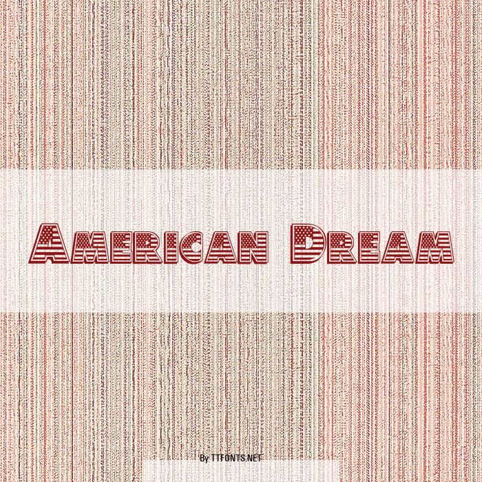American Dream example
