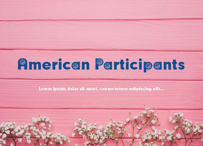 American Participants example
