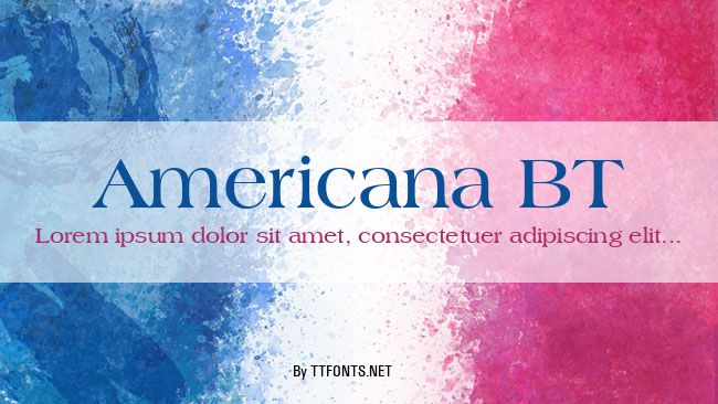 Americana BT example