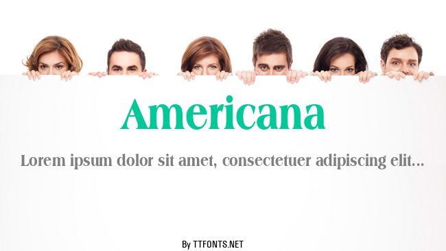Americana example