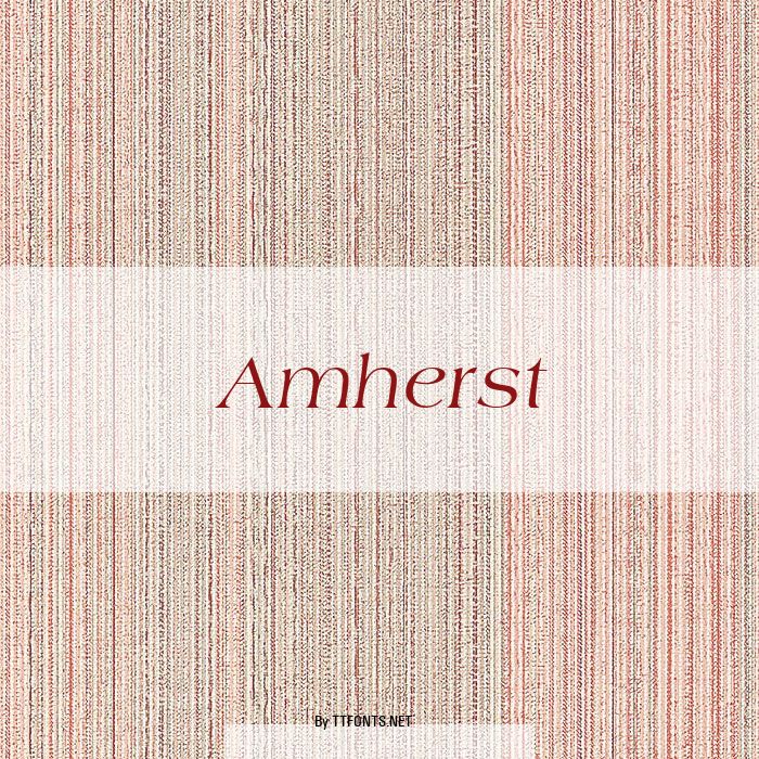 Amherst example