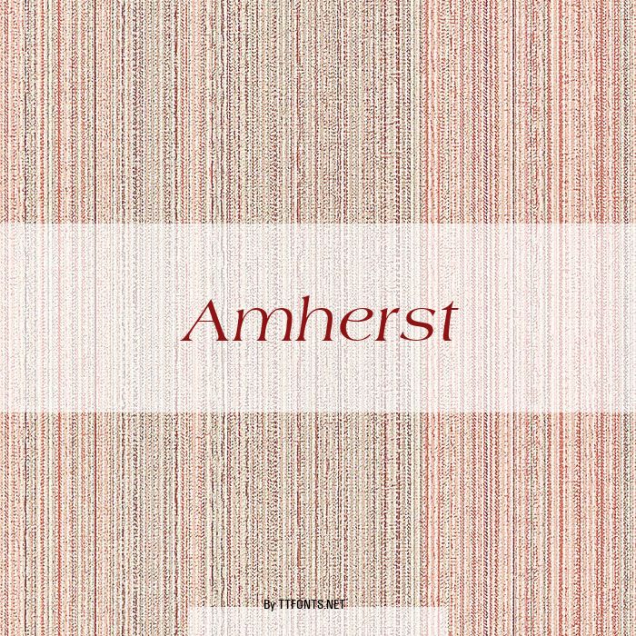 Amherst example