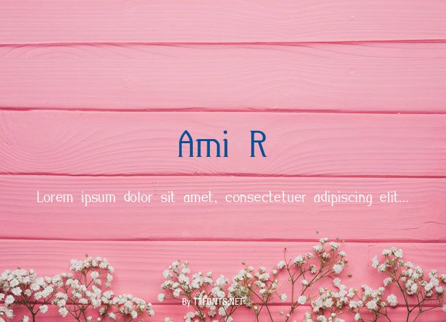 Ami R example