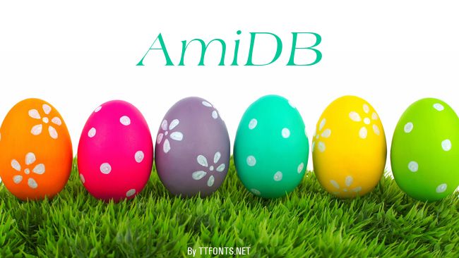 AmiDB example