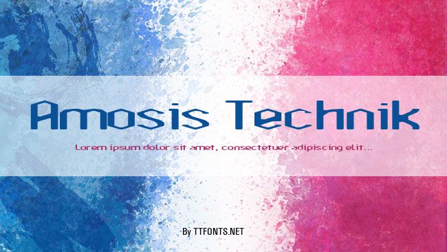 Amosis Technik example