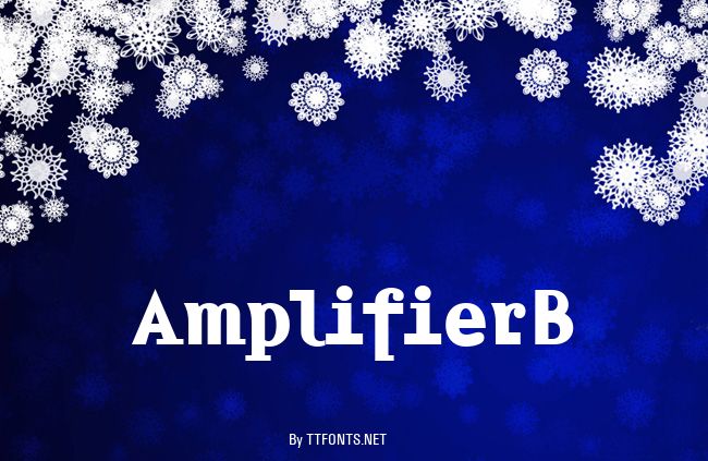 AmplifierB example