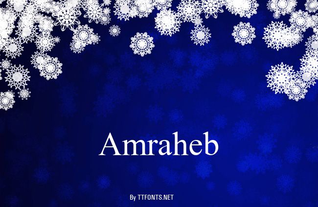 Amraheb example