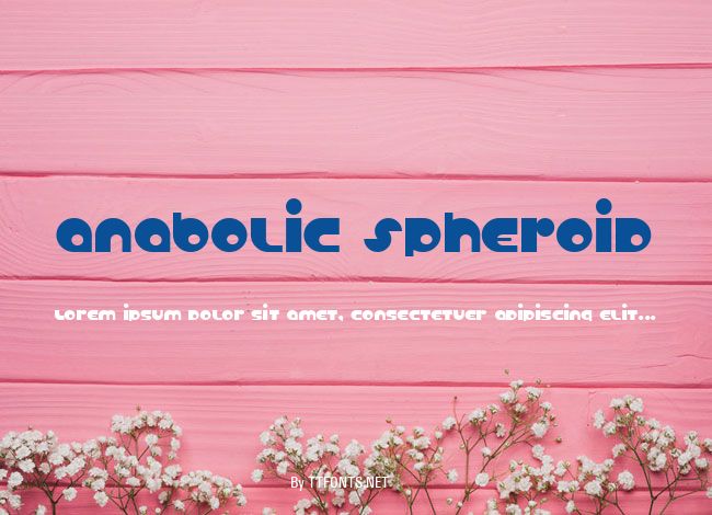 Anabolic Spheroid example